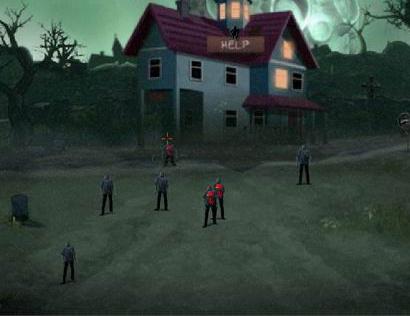 wie man das Spiel zombie house