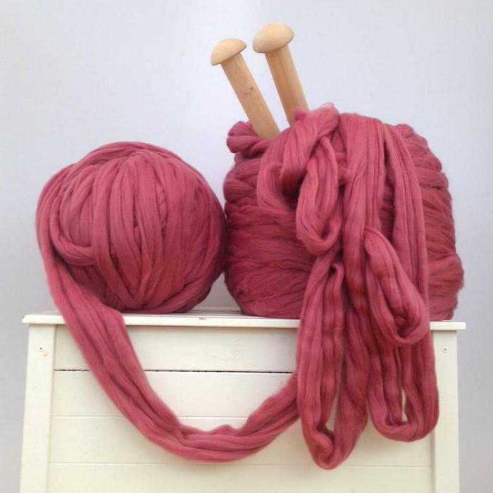 Merino wool thick yarn