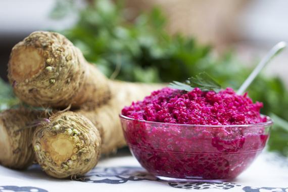 recipe horseradish with beets for the winter