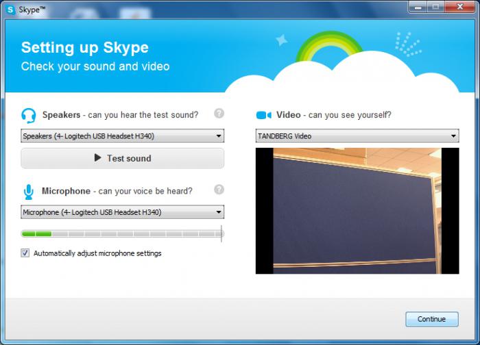 sign up for Skype on the computer