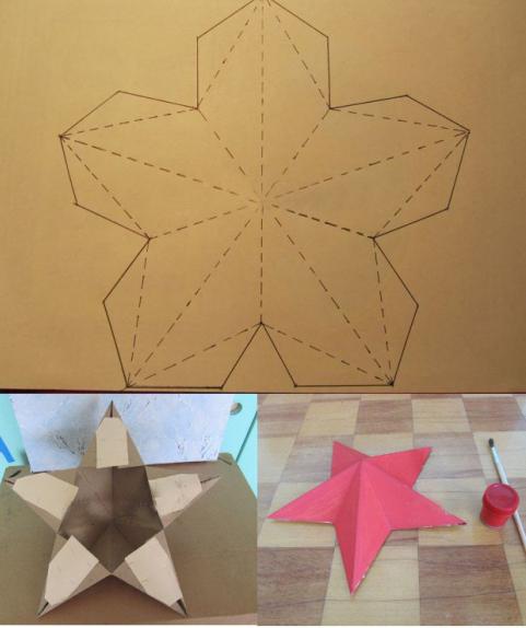 how to make a star for eternal fire with their hands
