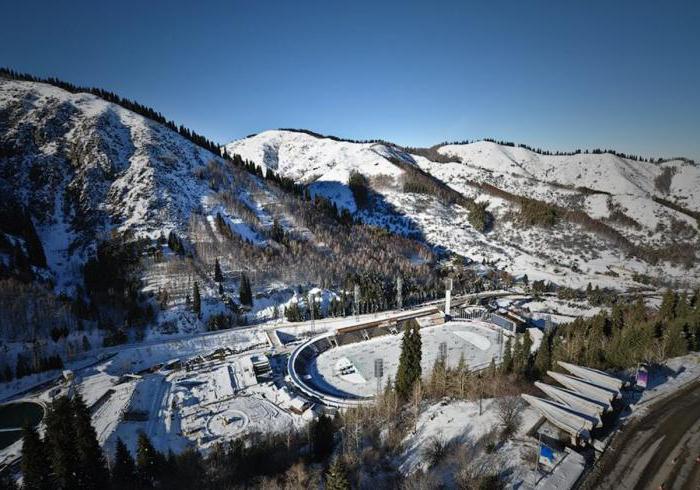 las estaciones de esquí de kazajstán