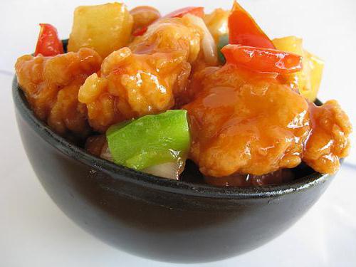 fish in sweet and sour sauce in Chinese
