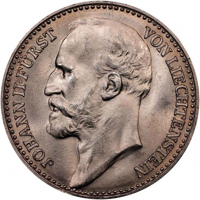 la moneda de liechtenstein