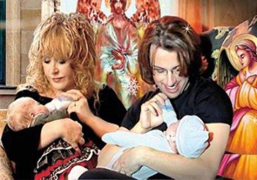 the family of Maxim Galkin