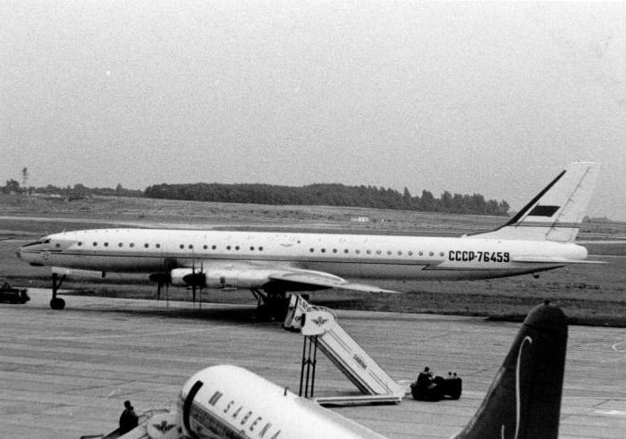 das Flugzeug Tu 104 Katastrophe