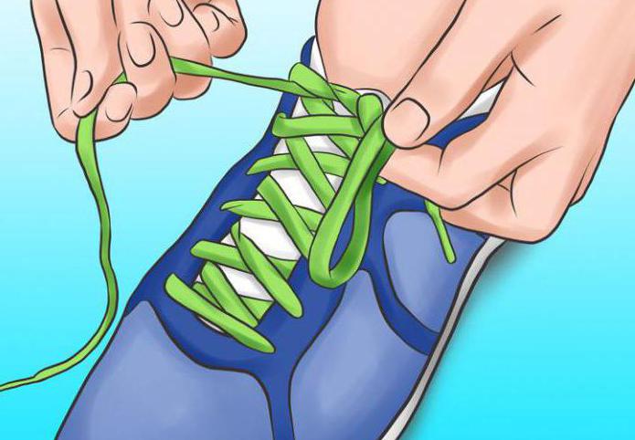 як красиво зав'язувати шнурки