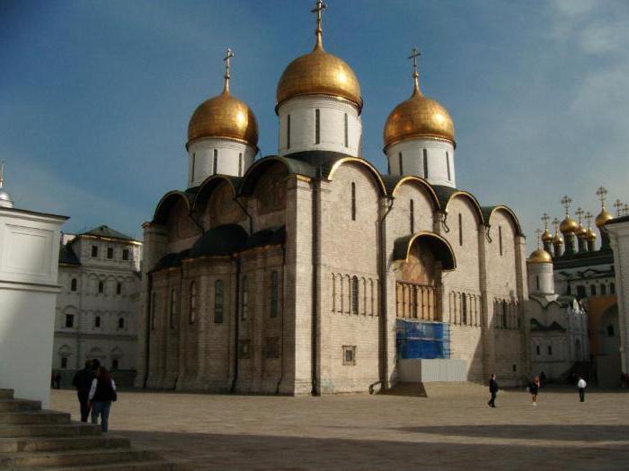 主要的教堂，莫斯科克里姆林宫的