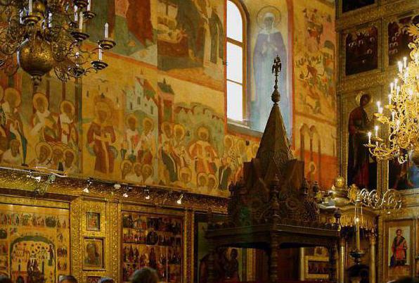 die Haupt-Kathedrale des Moskauer Kremls ist
