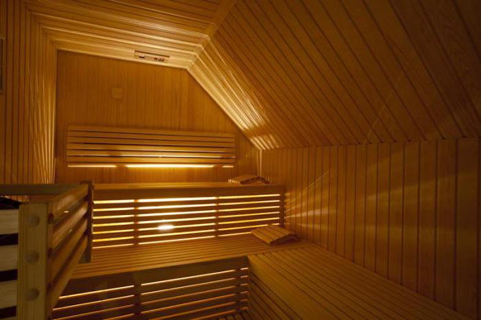 Sauna in schulebino