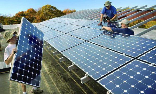 independiente de una planta de energía solar para el hogar