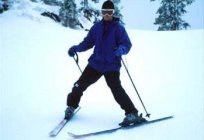 Classificação de esqui de movimentos. Subir e descer de esqui