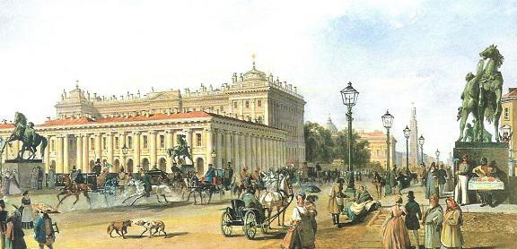 das Gebäude der Admiralität in St. Petersburg