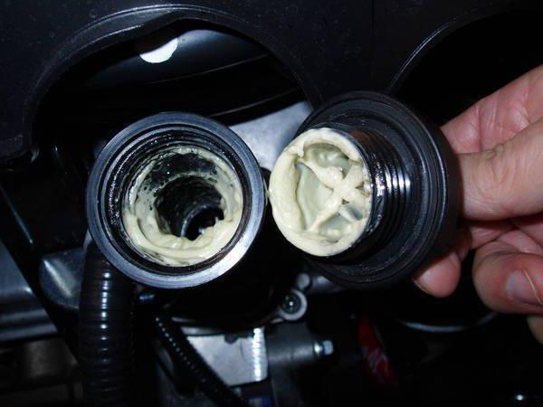 emulsion in the engine the consequences