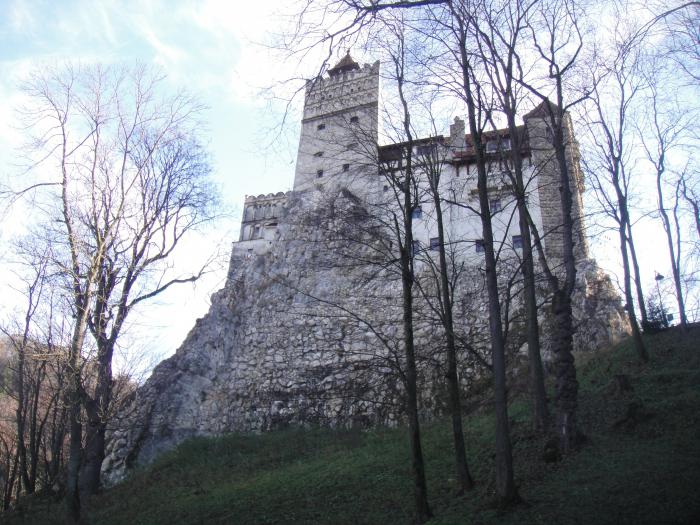 Transylvania where Dracula's castle