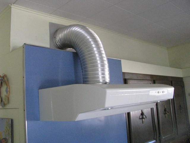 Luftleitungen für Küchen-Dunstabzugshauben