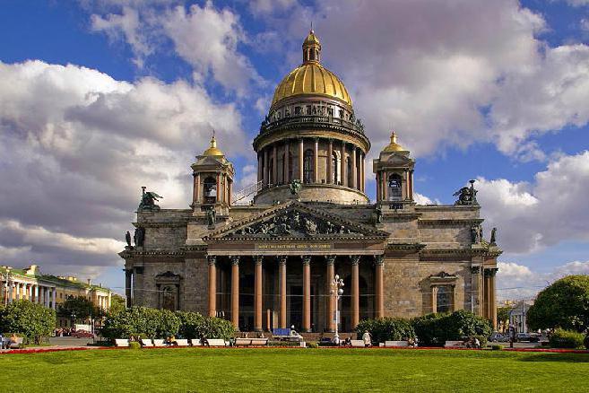 temples, churches, cathedrals of St. Petersburg