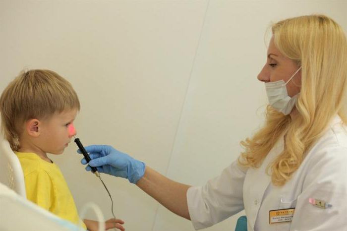 treatment of adenoids laser in children in Moscow