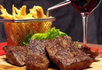 Rampe-Steak und seine Funktionen Kochen