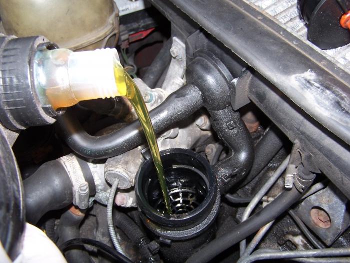 aceite de motor para el motor diesel