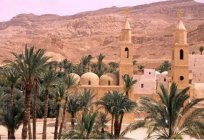 Kıpti kilisesi - kalesi hıristiyanların Mısır