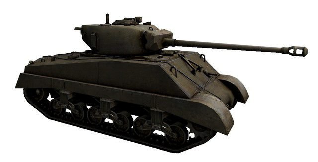 टैंक m4a3e2 शर्मन जंबो