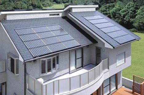 太阳能发电家庭