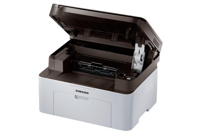 How to get the cartridge out of the printer Samsung