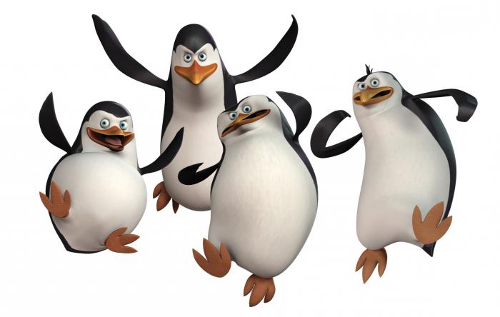 la Historia de los pingüinos de 'madagascar'