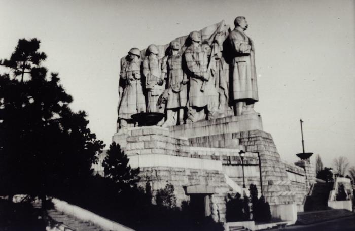 Prag ein Denkmal Stalin