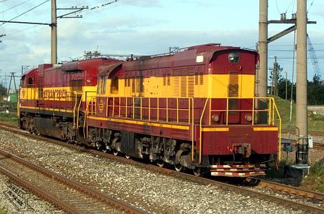 Reparatur Rangier-Lokomotiven