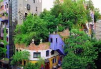 The Hundertwasser House. Vienna Sights