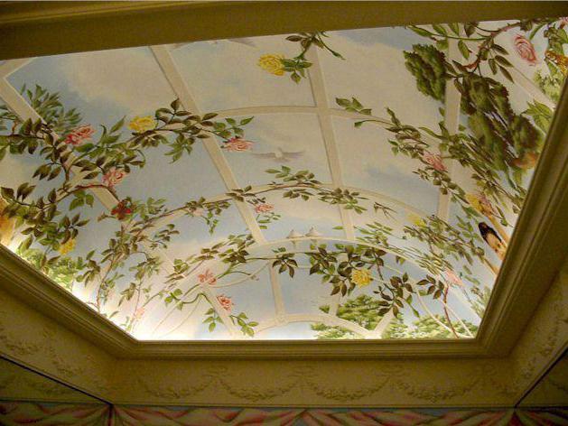 decorative painting the ceilings