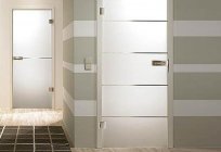 How to choose doors for bathroom and toilet: photo examples