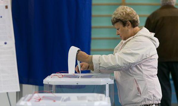  Wahlurnen für die даурскому einzigen Wahlkreis 