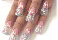 Design nail art with acrylic powder: features, interesting ideas and feedback