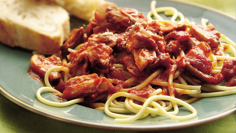 Wie zu Kochen Spaghetti mit Fleisch
