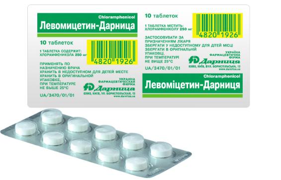 chloramphenicol Tabletten von Blasenentzündung