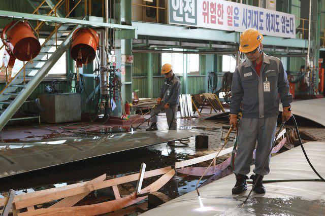 el Trabajo en corea del sur