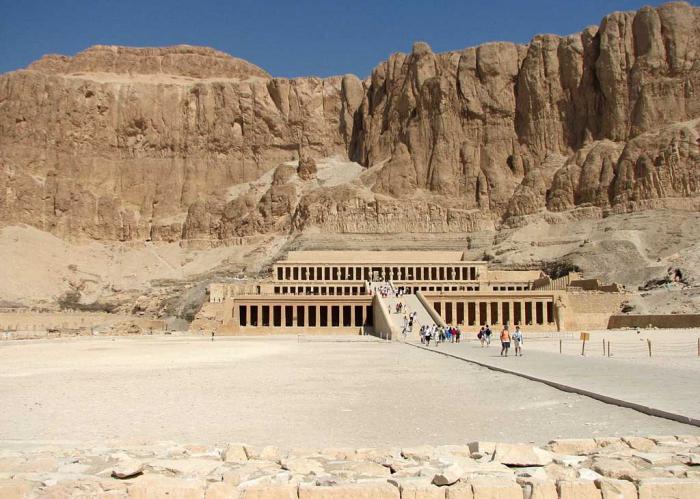 the temple of Amun in Luxor