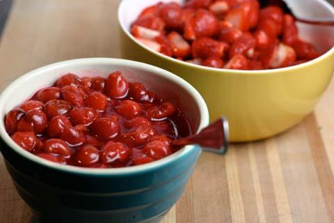 how to make cherry compote