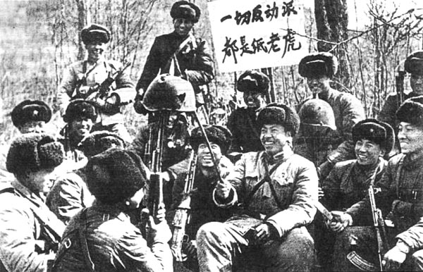 los soldados Chinos