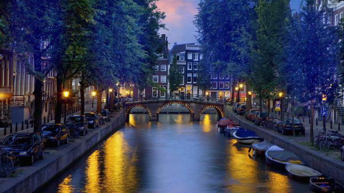 амстердам на карті