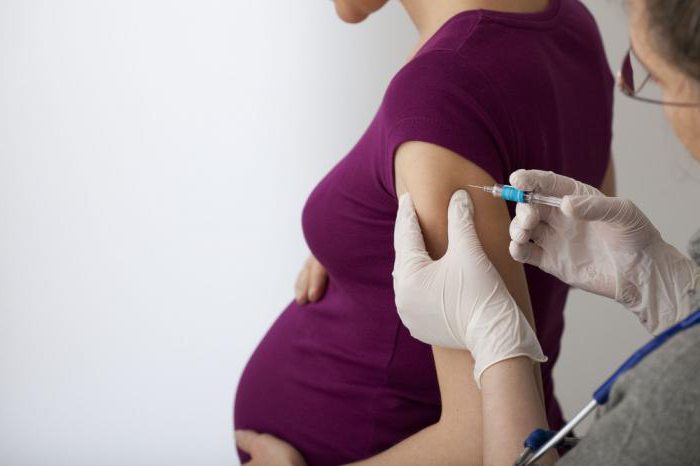 妊産婦への予防接種を受けたインフルエンザ