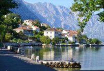 The amazing town of Dobrota in Montenegro