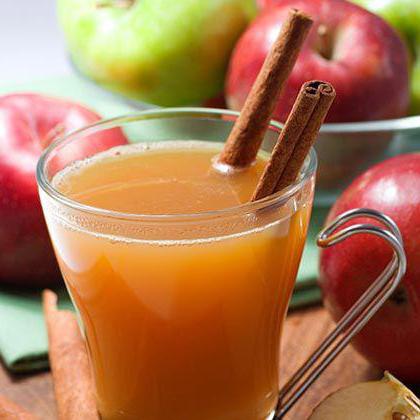 napój z soku jabłkowego