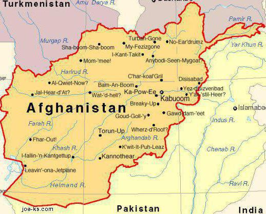 die Bevölkerung von Afghanistan