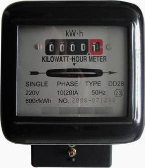 how to connect single-phase electricity meter and machines