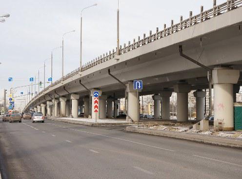 Rekonstruktion der Autobahn Kaluga Schema