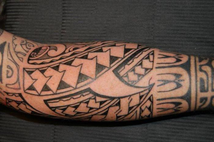 polinésia tatuagem que tem no braço